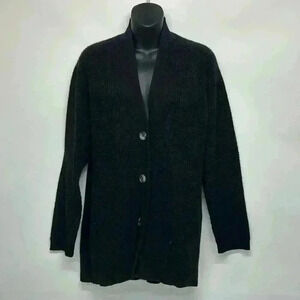 Oversize black, the reset size small cardigan